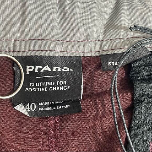 NWT Prana Men’s‎ Furrow Shorts in Cacao Size 40 inseam 8” 1970561 - Picture 5 of 6
